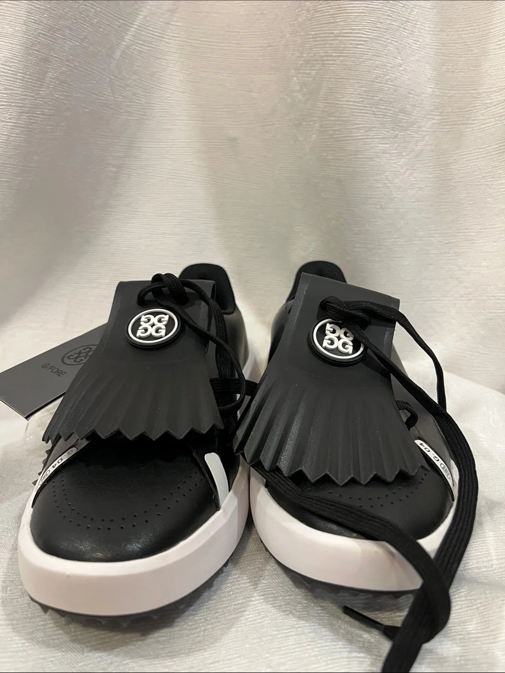 G/FORE Onyx Black Golf Sneakers Size 9.5